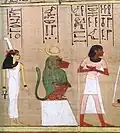 Depiction of Thuya (left) and Yuya from Yuya's Book of the Dead