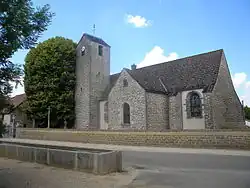 The church in Écutigny