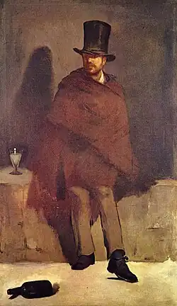 Édouard Manet:, The Absinth Drinker