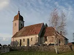 The church in Loulle
