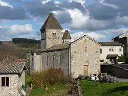The church in Avenas