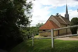 The church in Les Monceaux