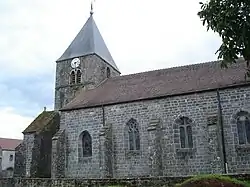 The church in Pouilly-en-Bassigny