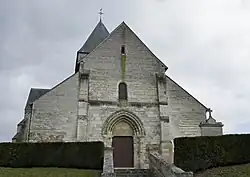 The church in Roizy