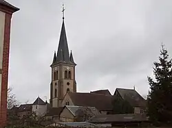 The church in Bourth