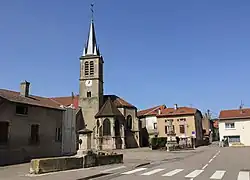 Saint-Léger Church in Custines