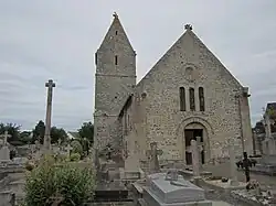 The church in Yquelon