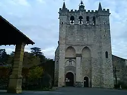The church in Le Plan