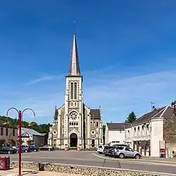 The church in Thilay