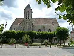 The church in Machault