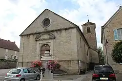 The church in Gevingey