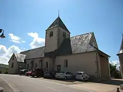 The church in Chaumard