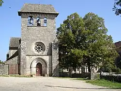 The church in Laramière