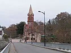 The church in Marquefave