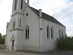 The church in Berthenay