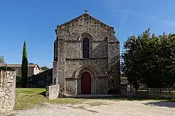 The church in Châtillon-sur-Thouet