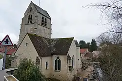 The church of Villers-Agron-Aiguizy