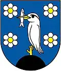 Coat of arms of Čierne Kľačany