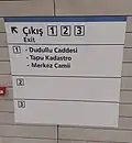 Exit list