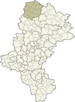 Location within Silesian Voivodeship