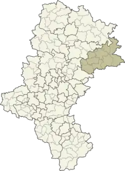 Location within Silesian Voivodeship