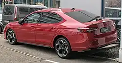Superb Sportline rear (liftback)