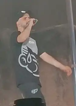 Lex in his concert in the Athens Olympic Sports Complex (June 2025)