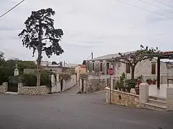 The centre of Skouloufia village