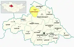 Jargalant District in Arkhangai Province