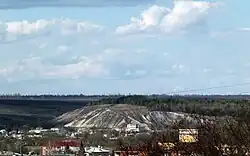 Mount Belaya, a protected area of Russia in Korochansky District