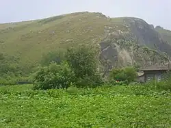 An Okladnikov Cave view from Sibiryachikha