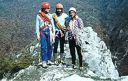 Borče Jovčevski, Slobodan Jovanoski, and Dimitar Ilievski at Matka.