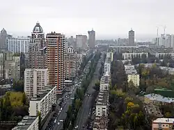 View in the direction of Pechersk