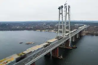 New Zaporizhzhia Dniper Bridge