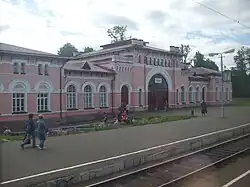 Train station in Svecha, Svechinsky District