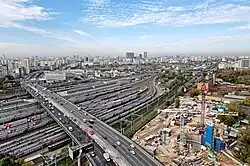 Rizhskaya overpass of the Third Ring Road