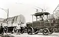 A freight trolleytruck that served the mills in Großbauchlitz (1905–1914).