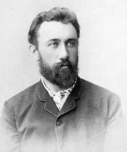 Hrinchenko during his time in Kharkiv, c. 1885