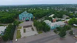 Aerial view of Dobropillia (2018)