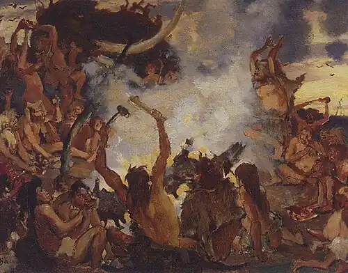 Viktor Vasnetsov's 1883 The Feast
