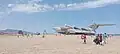 MD-160 being hauled up the beach, prior to the development of Derbent Patriot Park and subsequent restoration.