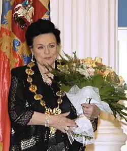 Lyudmila Zykina, national folk singer of Russia
