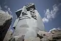 Looking at the monument from below