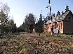 Railway platform in Soryo