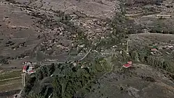 Air view of Bonče