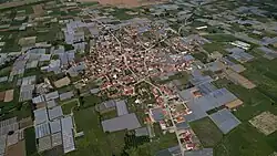 Air view of the village