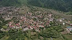 Air view of the village