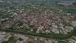 Air view of the village