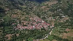 Air view of the village