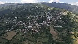 Air view of the village